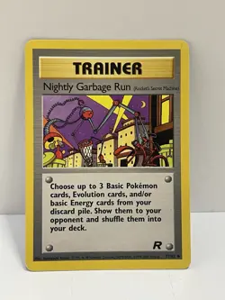 Pokemon Nightly Garbage Run (Rocket's Secret Machine) 77/82 Team Rocket Regular - Image 1