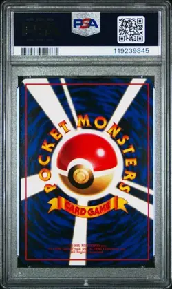 1998 POKEMON JAPANESE VENDING Series 2 - MAROWAK #105 PSA 9 - Image 2