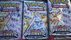 30x Pokemon Prismatic Evolutions Booster Pack Lot - 30 Factory Sealed Packs - Image 1