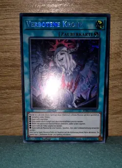 Yu-Gi-Oh Verbotene Krone Burst of Protocol Secret Rare Erste Auflage Near Mint - Image 1