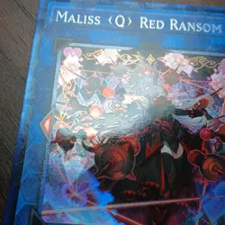 Maliss Q Red Ransom 1st Edition Collector's Rare CRBR-EN018 Yu-Gi-Oh! - Image 2