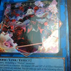 Maliss Q Red Ransom 1st Edition Collector's Rare CRBR-EN018 Yu-Gi-Oh! - Image 3