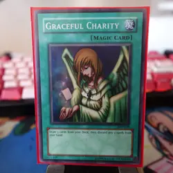 Graceful Charity SDP-040 Super Rare Yu-Gi-Oh MP - Image 1