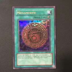 Yu-Gi-Oh! Megamorph MRL-061 Magic Ruler Ultra Rare Holo Spell-Equip Unlimited - Image 1