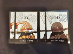 4x 3D2Y Foil Special Don!! Set- One Piece TCG Card DP-08 English - Image 1