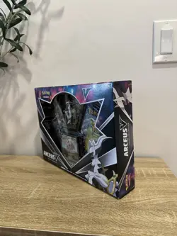 Pokemon TCG Arceus V Figure Collection Box Sealed Cosmic Eclipse Booster Pack 820650850165 - Image 2