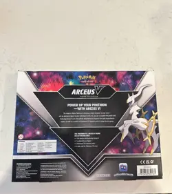 Pokemon TCG Arceus V Figure Collection Box Sealed Cosmic Eclipse Booster Pack 820650850165 - Image 3
