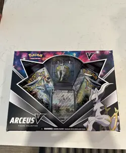 Pokemon TCG Arceus V Figure Collection Box Sealed Cosmic Eclipse Booster Pack 820650850165 - Image 5
