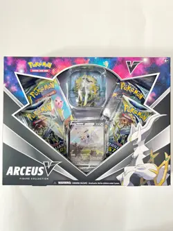 Arceus V Figure Collection w/ Cosmic Eclipse - Pokemon TCG New & Factory Sealed - Image 1