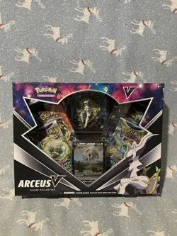 Pokemon TCG Arceus V Figure Collection Box Sealed - Image 1