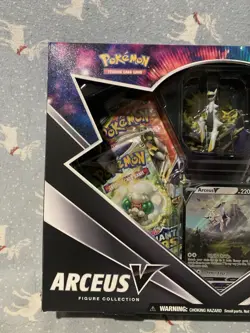 Pokemon TCG Arceus V Figure Collection Box Sealed - Image 2