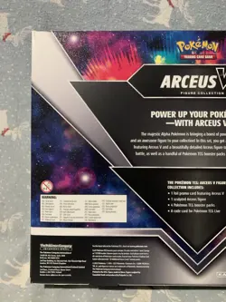 Pokemon TCG Arceus V Figure Collection Box Sealed - Image 5