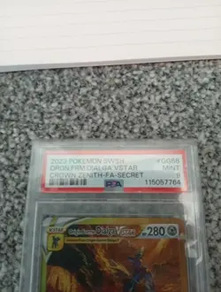 Origin Forme Dialga VSTAR GG68/GG70 PSA 9 Mint, Pokemon Gold Crown Zenith - Image 2