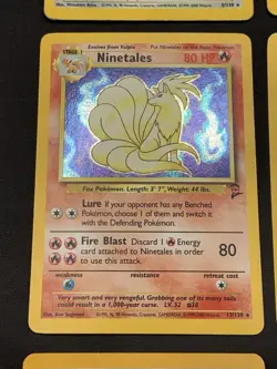 Vintage Pokemon Card Lot - Rare Holo WOTC Era Collection - Base Set 2 - MP/HP - Image 5