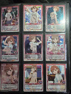 Precious Memories A Certain Scientific Railgun Complete Set With 6 Signed Cards. - Image 1