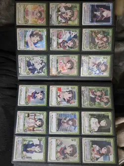 Precious Memories A Certain Scientific Railgun Complete Set With 6 Signed Cards. - Image 5