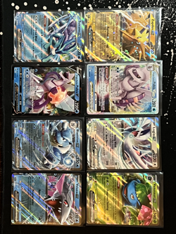 Pokemon EX 8 Card Lot Mid Era Blastoise Venusaur Suicune Palkia Lugia, and More! - Image 1