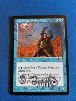 Voidmage Prodigy ARTIST SIGNED 1 Scott Fischer 1x Onslaught *See Pictures* - Image 1