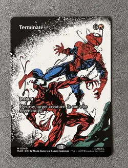 MTG - Terminate - Borderless Non Foil - Marvel Spider-Man - 0040 - Image 1