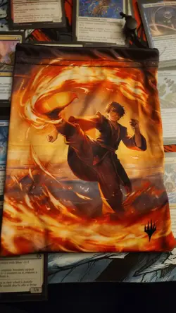 RARE Limited EDITION Promo Avatar MtG Zuko Dice Bag - Image 1