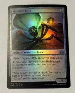 MTG Haywire Mite - The Brothers War FOIL LP - Image 1