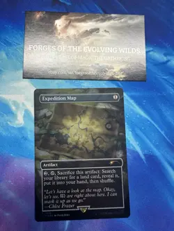 Expedition Map Foil 7053 Uncharted Secret Lair - Image 1