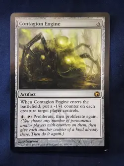 MTG - Contagion Engine - Scars of Mirrodin - LP - Image 1