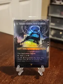 Balamb Garden, SeeD Academy : MTG *FOIL Borderless* Final Fantasy #0354 / NM - Image 1