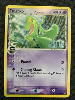 Treecko - 68/100 - Common - Reverse Holo Ex Crystal Guardians - Pokemon - NM - Image 1