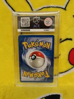 Pokemon Team Rocket Set 2000 Holo Dark Gyrados 8/82 Ace Graded 9 Mint Part Swirl - Image 4