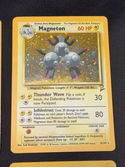 Vintage Pokemon Card Lot - Rare Holo WOTC Era Collection - Base Set 2 - MP/HP - Image 4