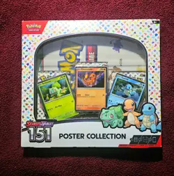 PoKeMoN TCG: Scarlet & Violet - 151 Poster Collection Box 820650853166 - Image 1