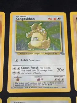 Vintage Pokemon Cards Rare Holo Lot WOTC MP/HP Hitmonlee, Hitmonchan, Hitmontop - Image 3