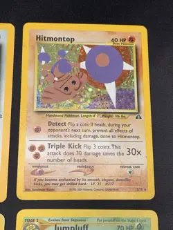 Vintage Pokemon Cards Rare Holo Lot WOTC MP/HP Hitmonlee, Hitmonchan, Hitmontop - Image 4