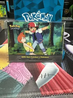 EP3 Ash Catches A Pokemon - Topps Blue Label - Image 1