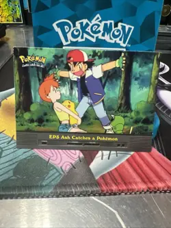 EP3 Ash Catches A Pokemon - Topps Blue Label - Image 2