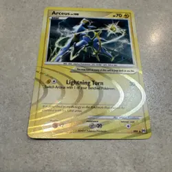 2009 Pokemon TCG Platinum Arceus Lv.100 HP 70 Holo Rare AR6 LP - Image 2