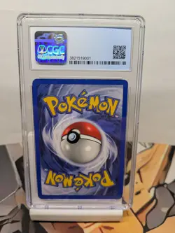 Pokemon Blaine's Charizard 2/132 CGC 7 Fighting Symbol ERROR Gym Challenge - Image 2