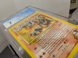 Pokemon Blaine's Charizard 2/132 CGC 7 Fighting Symbol ERROR Gym Challenge - Image 4