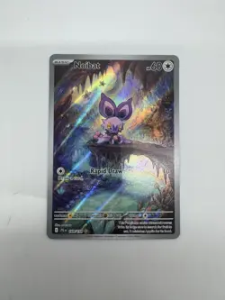 Noibat 169/159 Illustration Rare Journey Together Pokemon NM JTG TCG - Image 1