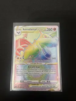 Aerodactyl VSTAR Secret 199/196 Lost Origin Sword & Shield Pokemon TCG Lp - Image 1