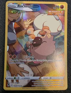 Pokemon TCG Rockruff TG07/TG30 Silver Tempest 2022 *Near Mint* - Image 1