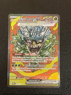 Teal Mask Ogerpon ex 145/131 SIR Pokemon Sv: Prismatic Evolutions NM - Image 1