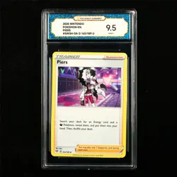 TQG 9.5 MINT+ 2020 Pokemon ENG Piers 165/189 U - Image 1