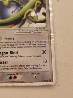 Rayquaza ex #039 Holo Promo - Black Star Promo - Pokemon TCG 2006 GUC - Image 5