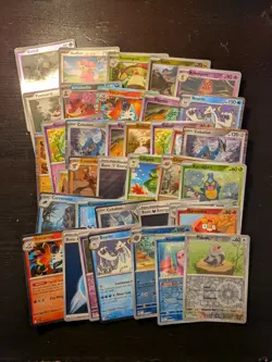 Joblot Bundle Black Bolt for MASTER SET Reverse Holos+ Pokemon Cards - Image 1