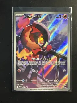 CHARCADET 022 Black star Promo Sealed Pokemon TCG Phantasmal Flames - Image 1
