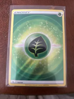 Grass Energy Holo Pokemon Crown Zenith #152 Near Mint - Image 1