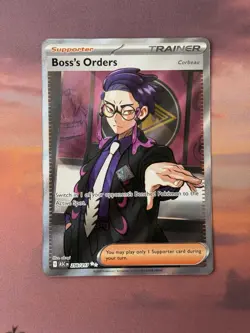 Boss’s Orders 256/217 Ultra Rare Full Art - Pokemon TCG Ascended Heroes - NM - Image 1