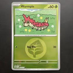 Ascended Heroes Wurmple Reverse Holo Grass Energy #011/217 Pokemon TCG - Image 1